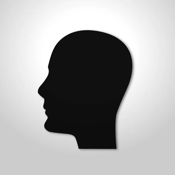 Head Shape Thinking Concept Illustration — Stock Photo, Image