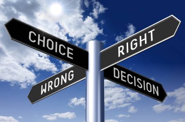 3D çizim / 3d render - tabelasını dört ok ile - kavramı