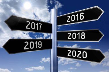 Tabelasını 5 ok - yeni yıl kavramı ile