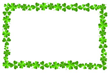 St Patrick's Day - yonca dışında yapılan çerçeve