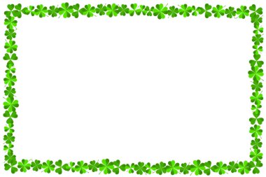 St Patrick's Day - yonca dışında yapılan çerçeve