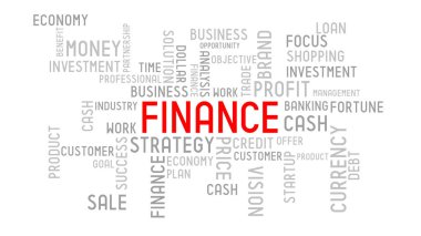 İş danışmanı - tipografik kavramı, beyaz arka plan.