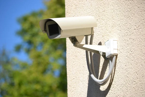 Cctv Vigilância Câmera Segurança — Fotografia de Stock