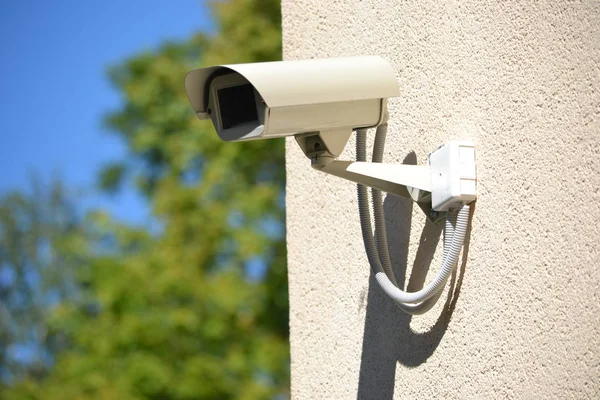 Cctv Vigilância Câmera Segurança — Fotografia de Stock