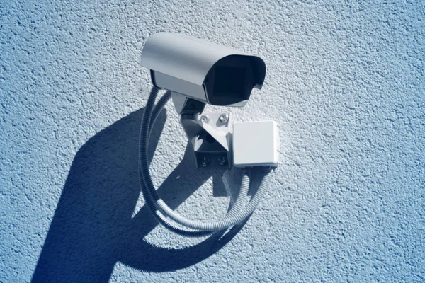 Cctv Övervakning Övervakningskamera — Stockfoto