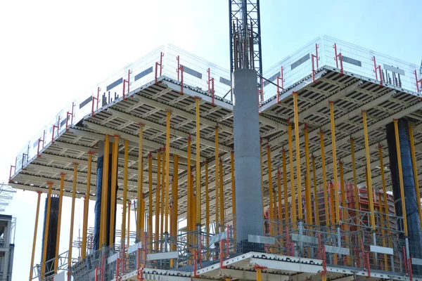Construction Site Multi Storey Building — Stock Photo, Image