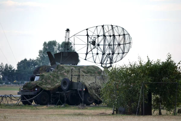 Askeri Radar Iletişim Kavramı — Stok fotoğraf