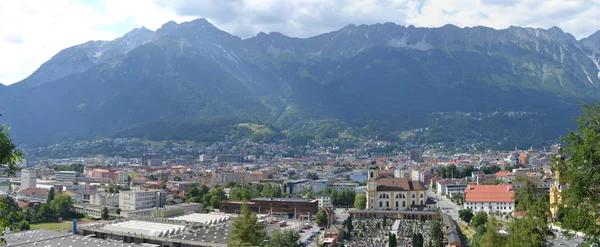 Alpes Áustria Panorama — Fotografia de Stock