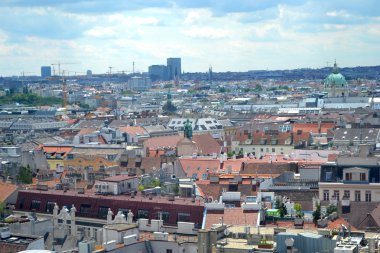 Avusturya, Viyana - cityscape, çatılar