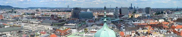Austria Wina Cityscape Panorama — Stok Foto