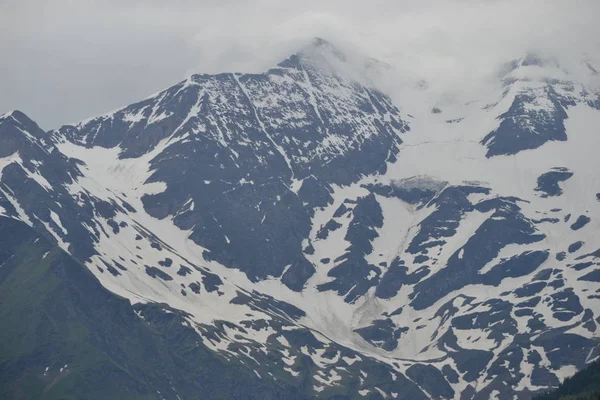 Alpes Austria Nieve Picos Montaña — Foto de Stock