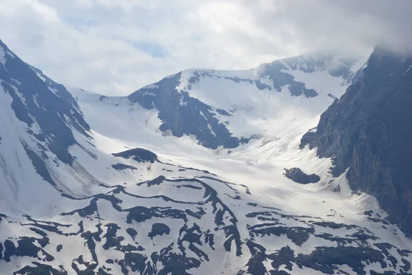 Alpes Austria Nieve Picos Montaña — Foto de Stock