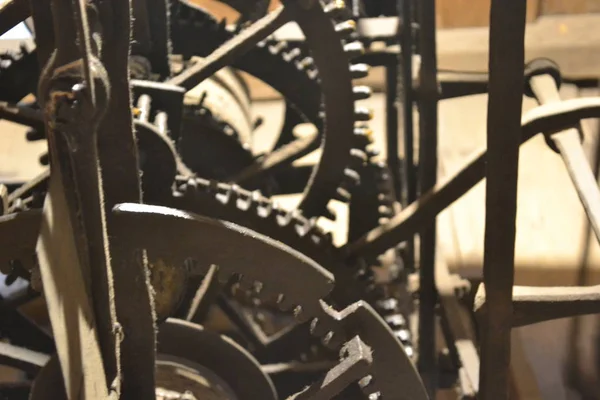 Saat Mekanizması Büyük Zaman Gibi Konular Için — Stok fotoğraf