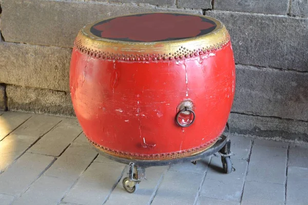 Drum Chinese Musical Instrument — Stock Photo, Image