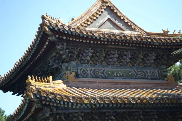 Budist tapınağı pagoda çatılı, Çin