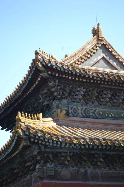 Budist tapınağı pagoda çatılı, Çin