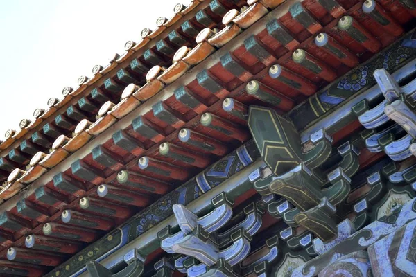 Budist tapınağı pagoda çatılı, Çin