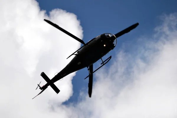 Военный Вертолет Летящий Воздухе — стоковое фото