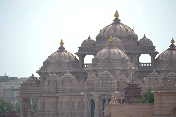 India Nuova Delhi Tempio Akshardham — Foto Stock