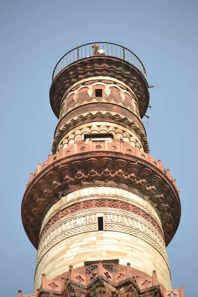 Indie Dillí Qutub Minar — Stock fotografie