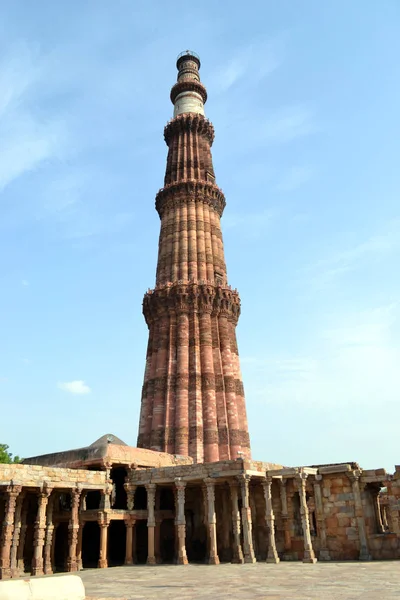 뉴델리 Qutub Minar — 스톡 사진