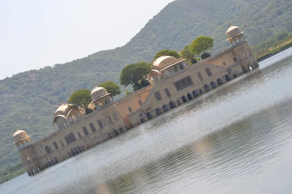 Άγκρα Ινδία Κάστρο Του Μαχαραγιά Στο Νερό — Φωτογραφία Αρχείου