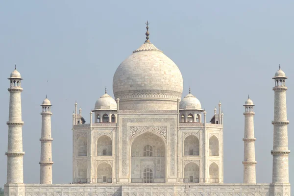 Taj Mahal Agra Inde Gros Plan — Photo