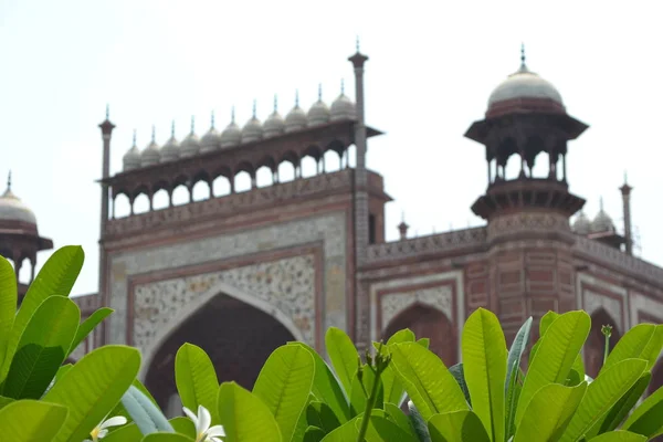 Taj Mahal Agra Ινδία — Φωτογραφία Αρχείου