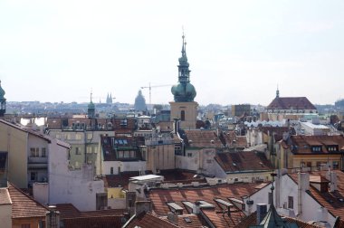 Prag - eski şehir cityscape
