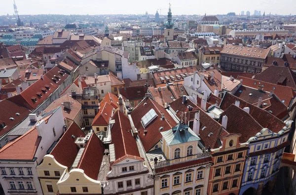 Oude Stad Praag Stadsgezicht — Stockfoto