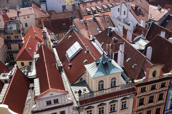 Prague Tsjechië Daken — Stockfoto