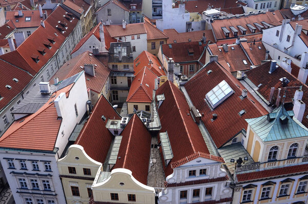 Prague, Czech Republic - roofs