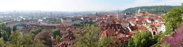 Praha Česká Republika Panorama — Stock fotografie