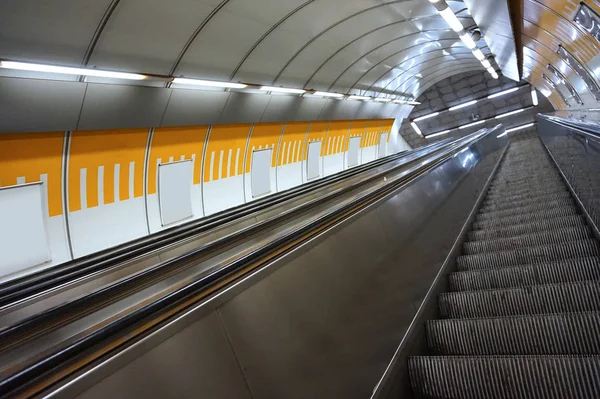 Subway Prague Czech Republic — Stock Photo, Image