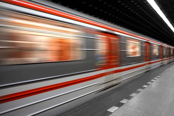 Metro Praga República Checa — Fotografia de Stock