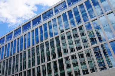 Modern ofis binası, cephe