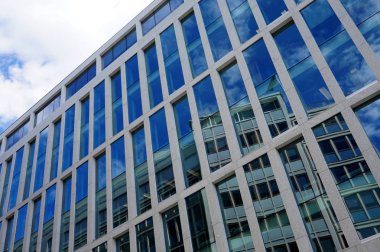 Modern ofis binası, cephe