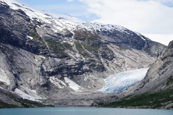 Glaciar Jostedal Noruega Europa — Foto de Stock