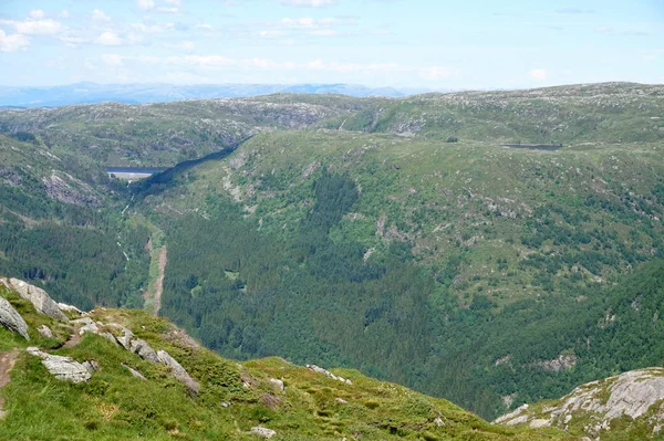 Góry Norwegia Bergen — Zdjęcie stockowe