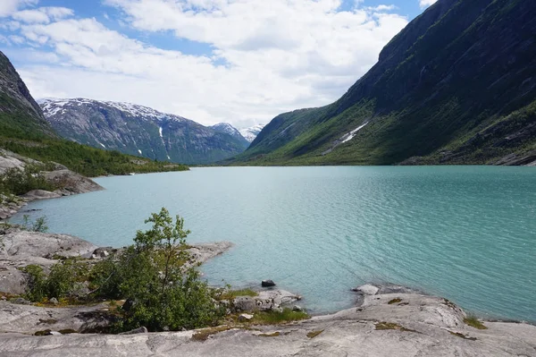 Montanhas Noruega Europa — Fotografia de Stock