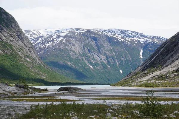Βουνά Στη Νορβηγία Ευρώπη — Φωτογραφία Αρχείου