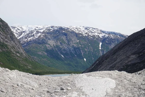 Montanhas Noruega Europa — Fotografia de Stock