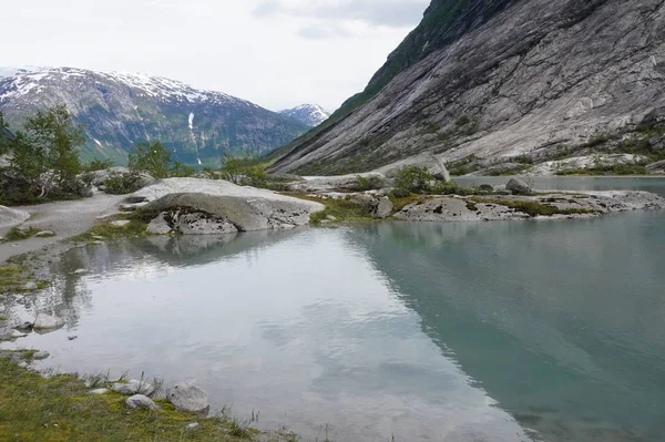Βουνά Στη Νορβηγία Ευρώπη — Φωτογραφία Αρχείου