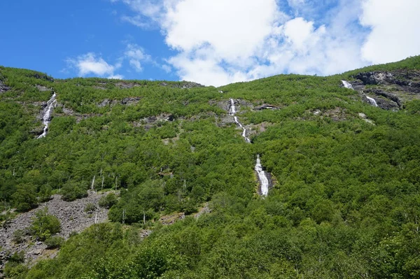 Cascata Norvegia Europa — Foto Stock