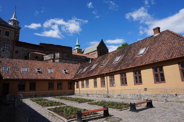 Castillo Bergenhus Bergen Noruega —  Fotos de Stock