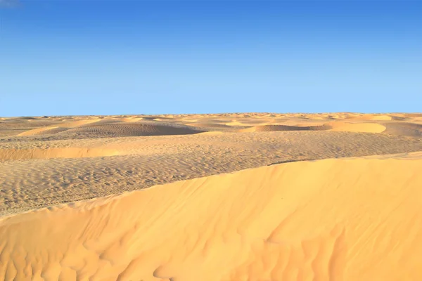 Sandy Desert Tunisia Africa — Stock Photo, Image