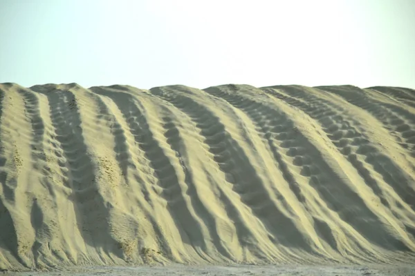 Песчаная Пустыня Туниса Африка — стоковое фото