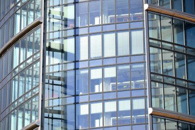 Modern Ofis Binası, cam cephe