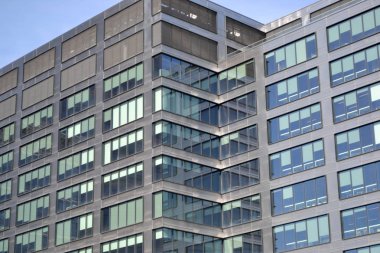 Modern Ofis Binası, cam cephe