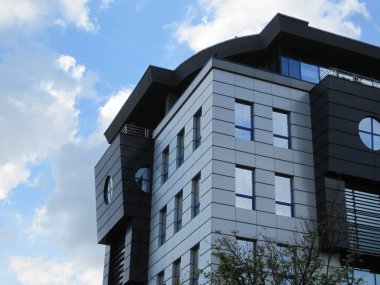 Modern ofis binası - cephe